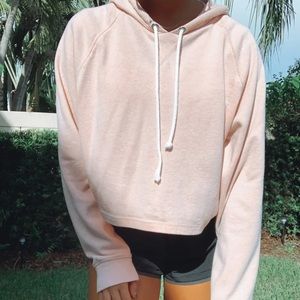 Soft pink sweatshirt